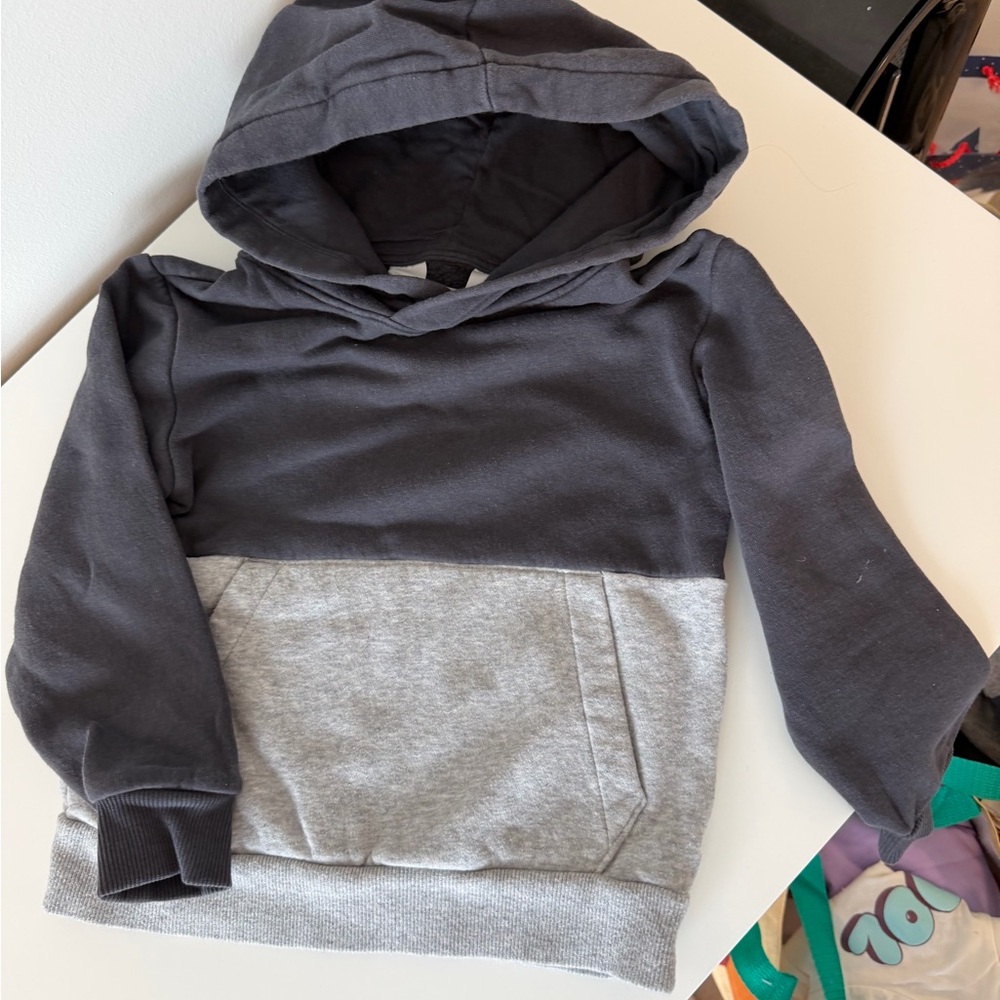 H&M Charcoal and Heather Gray Kids Hoodie
